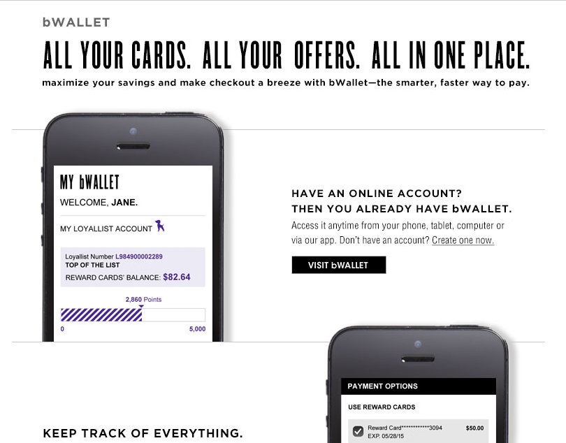 Bloomingdale's bWallet – All Your Cards & Offers in One Place!