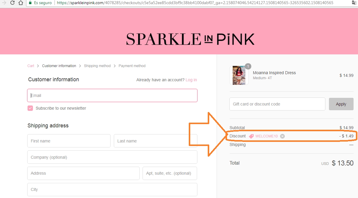 10 Off Sparkle In Pink Coupon Code 2018 Promo Codes Dealspotr