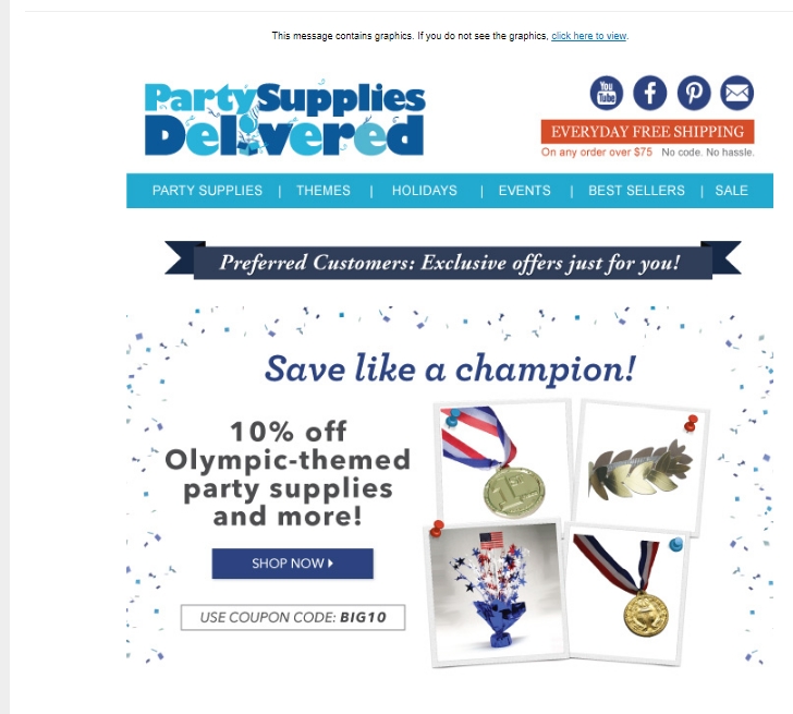 10 Off Party  Supplies  Delivered Coupon  Code  2019 Promo 