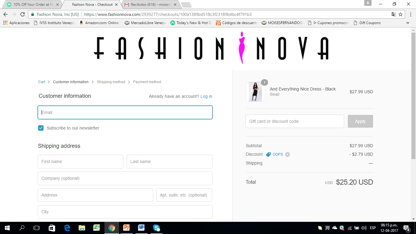 30% Off Fashion Nova Coupon Code 2017 Screenshot Verified by 