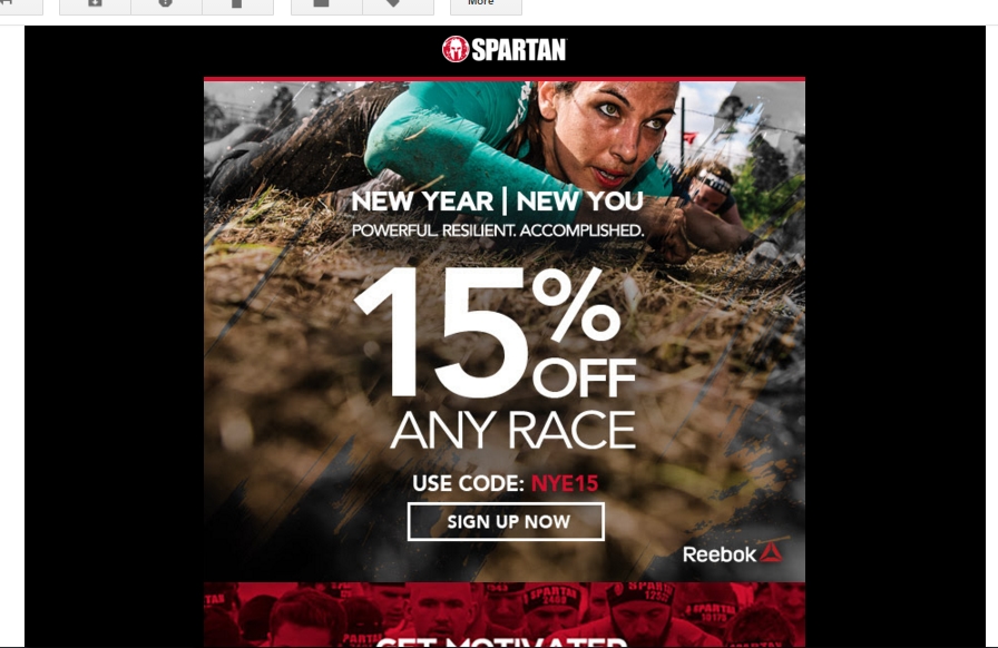 reebok spartan race discount code