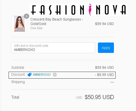 Fashion Nova Free Shipping Discount Code Fashion Slap