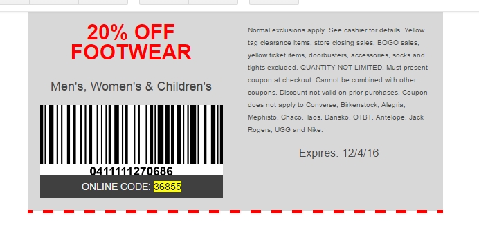 shoe station coupon code online