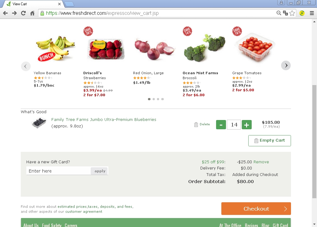 75 Off Fresh Direct Coupon Code Fresh Direct 2018 Codes Dealspotr