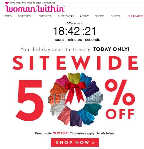 40% Off Woman Within Coupon Code | Save $20 in Nov w/ Promo Code