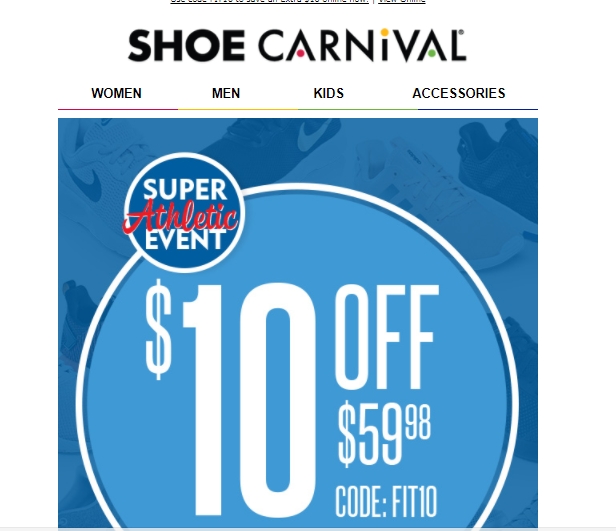 20 Off Shoe Carnival Coupon Code Shoe Carnival 2018 Codes Dealspotr