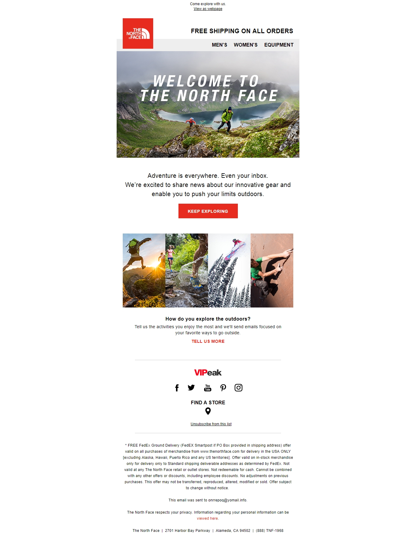 45% Off The North Face Coupon Code | The North Face 2018 ...