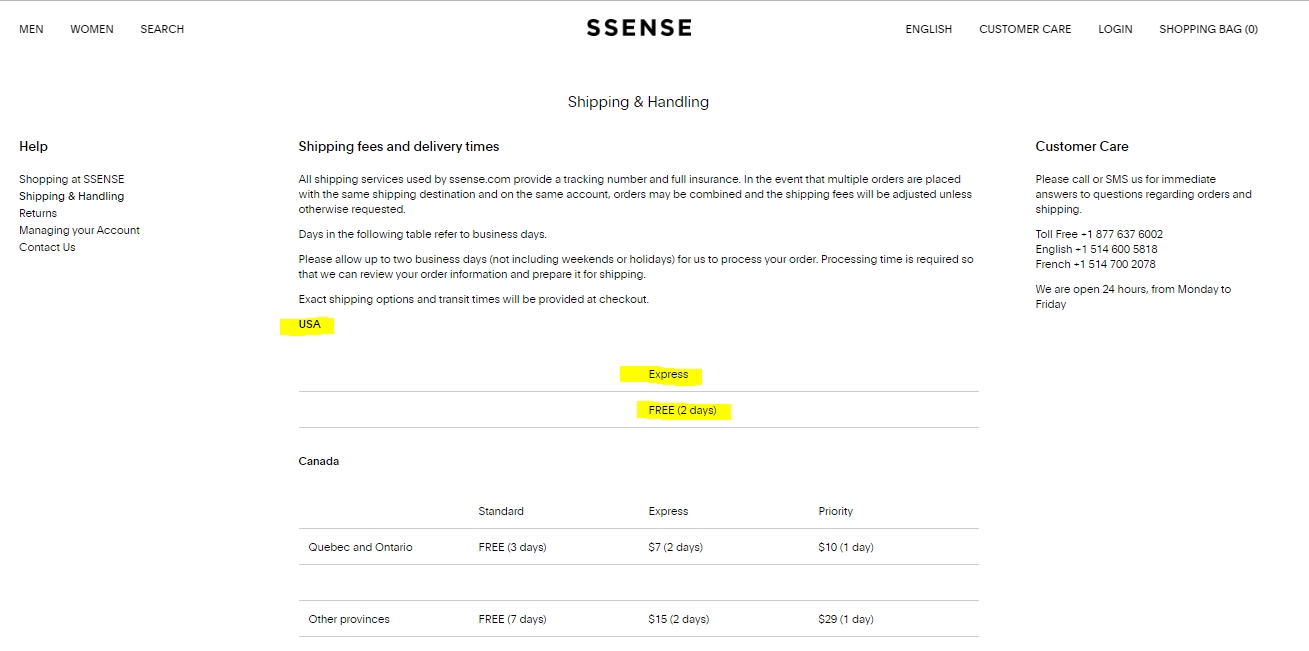 ssense discount