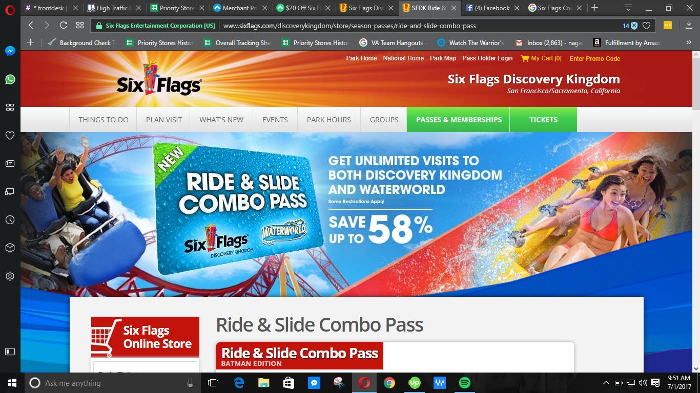 six flags discovery kingdom promotion codes