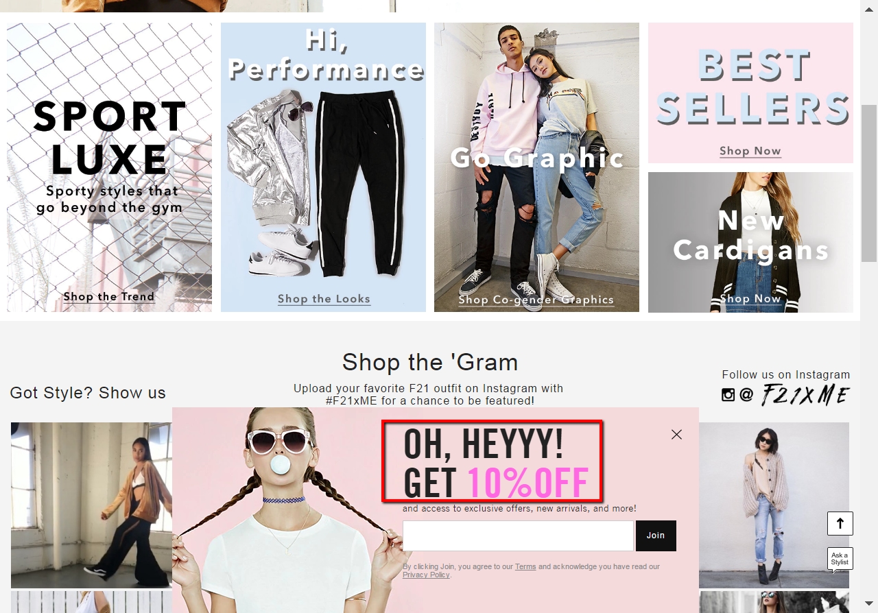 10% Off Forever 21 Coupon Code | Forever 21 2018 Codes ...