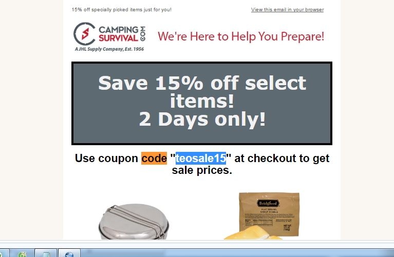 Survival Camping Store Coupon Code Absa Laptop Deals