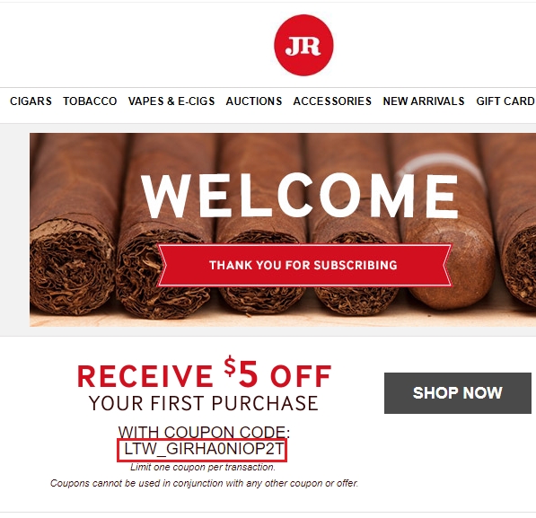 20% Off JR Cigar Coupon Code | JR Cigar 2018 Promo Codes ...
