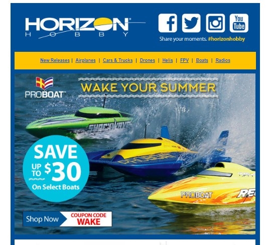 Horizon Hobby Discount Code