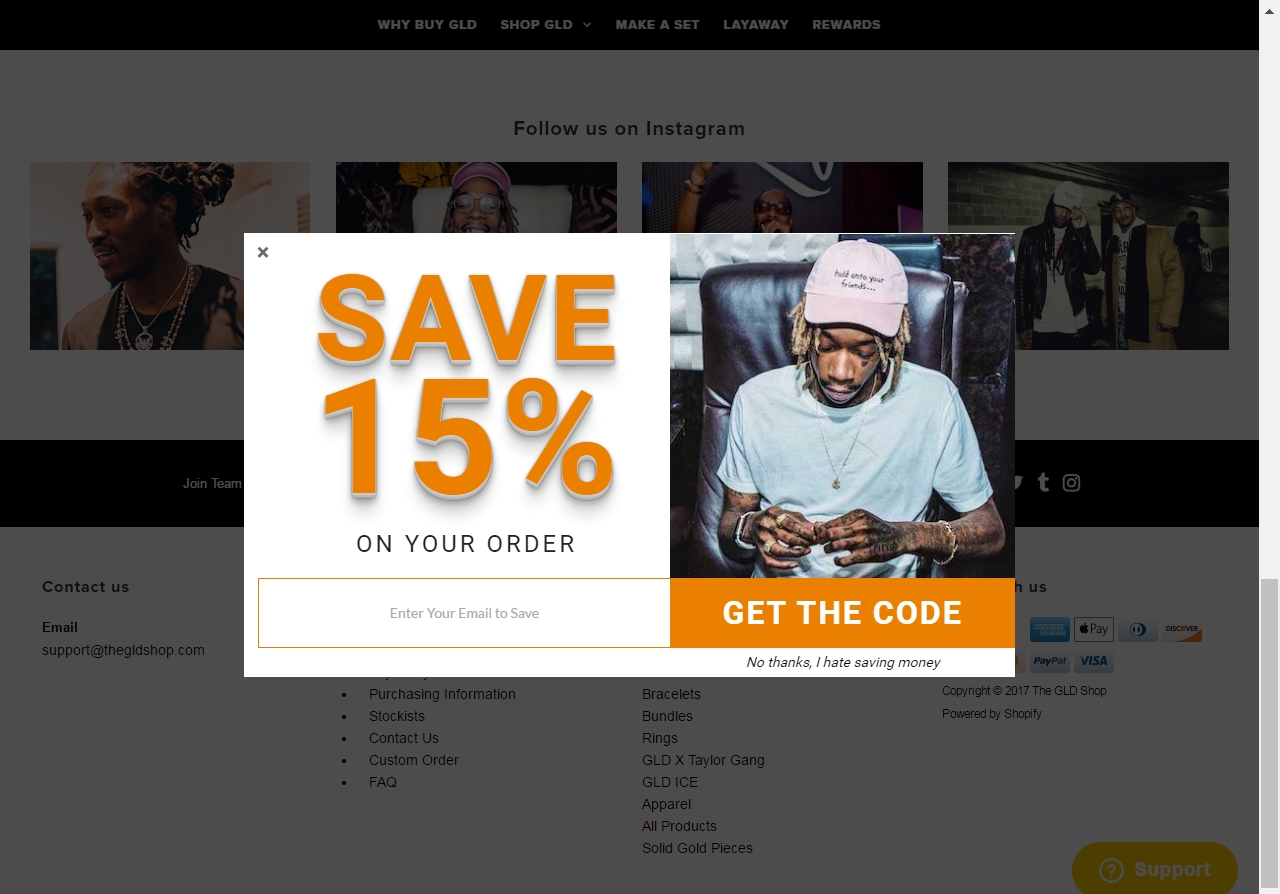 20 Off The GLD Shop Coupon Code The GLD Shop 2018 Codes Dealspotr