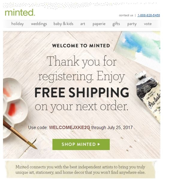 20 Off Minted Coupon Code 2017 Minted Promo Code Dealspotr