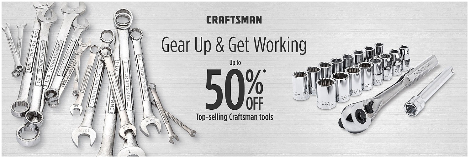 15% Off Craftsman Coupon Code | Craftsman 2018 Promo Codes | Dealspotr